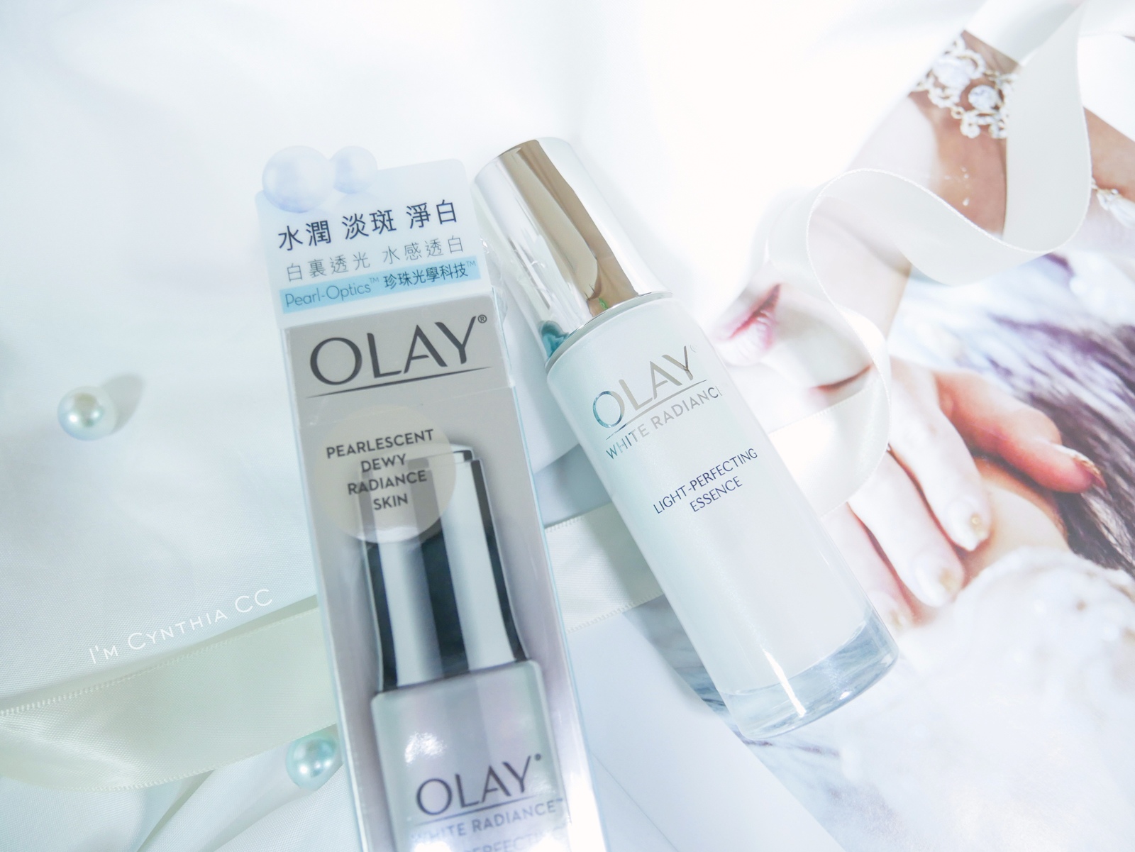 OLAY兩步驟養成夏日淨白肌-光塑淡斑精華