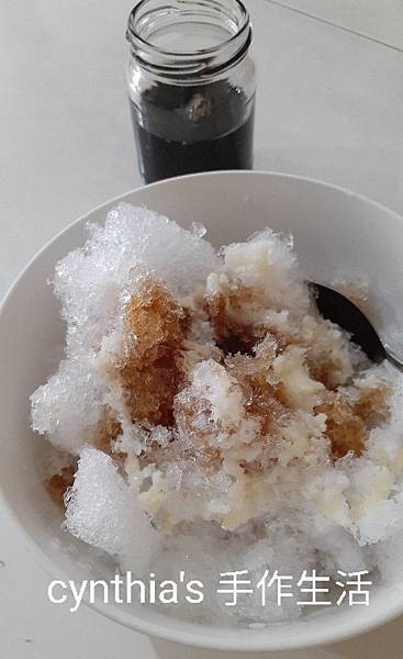 黑糖刨冰（自製黑糖漿）