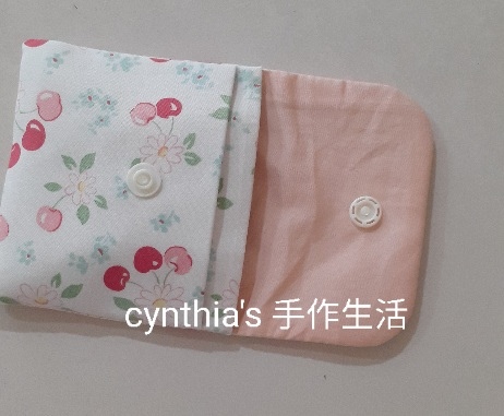 10cm甜櫻桃雙層卡片收納錢包