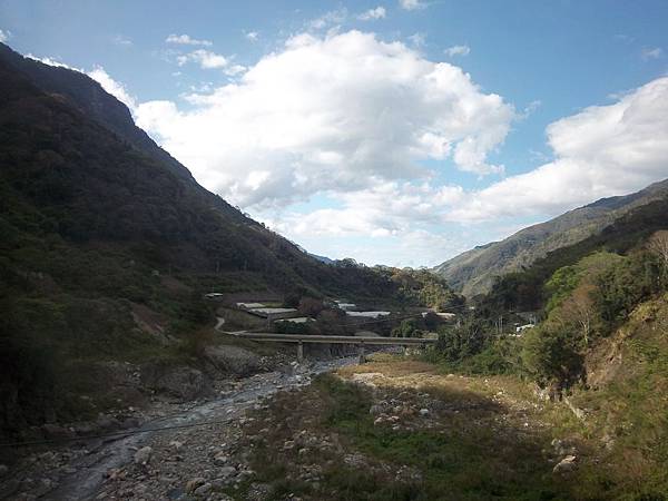 橋上眺望沙里仙橋