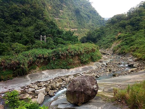 岩溪吊橋 遺跡（梅山）