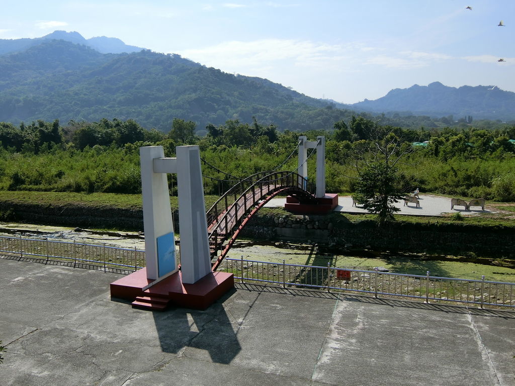 水里親水公園吊橋（水里）