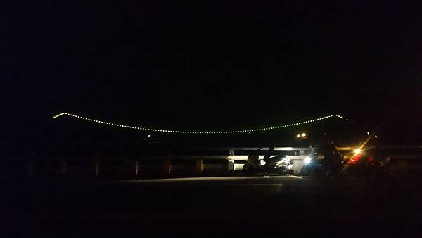 行千吊橋（竹崎）夜色