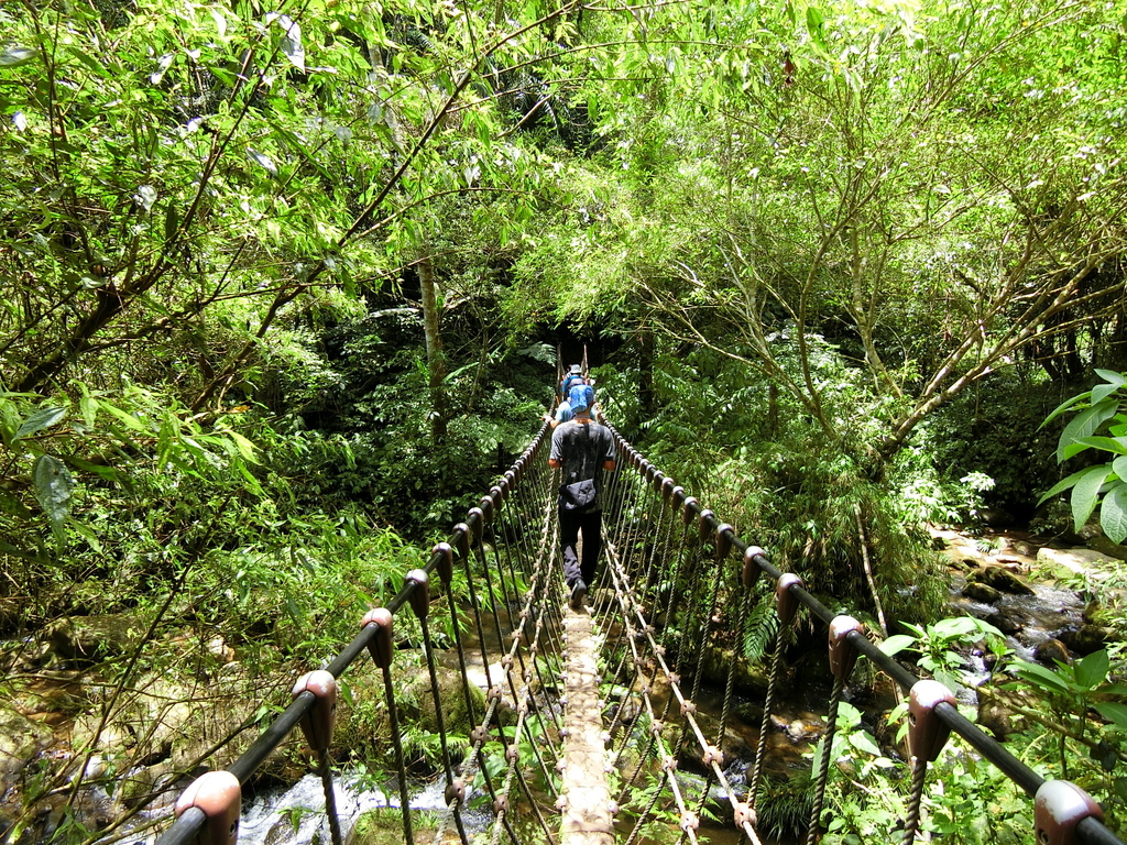 馬胎古道繩索吊橋