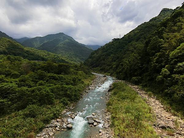 東河吊橋 上游