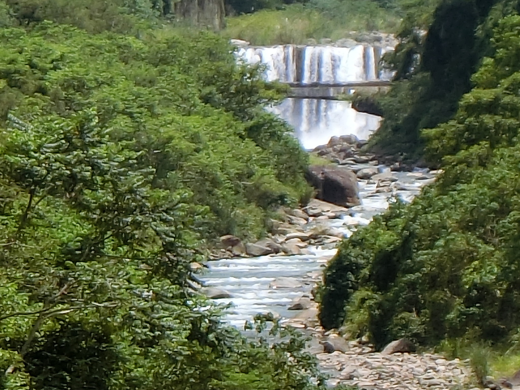 東河吊橋 上游