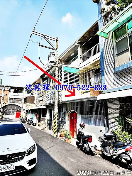 臺南市北區開南街275巷22弄12號台南法拍屋代標沈先生0970522888台南市北區法拍屋寶仁國小朝南透天1.jpg