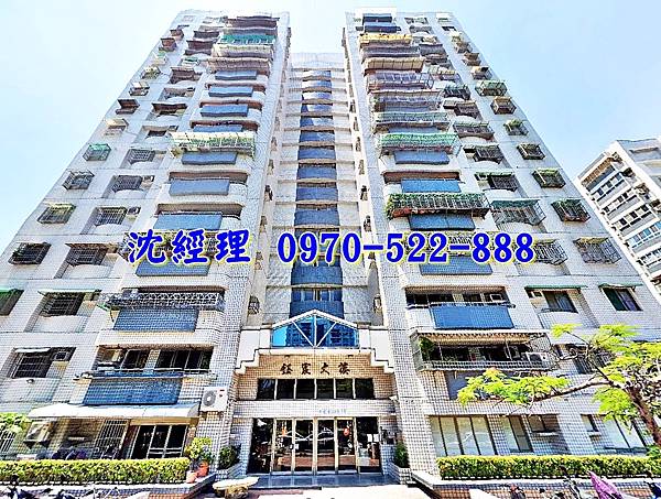 台南市南區新建路33巷1號6樓之1台南法拍屋代標沈先生0970522888台南南區法拍屋鈺宸大樓電梯三房1.jpg