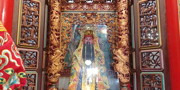 台中大安 鎮安宮 神農大帝