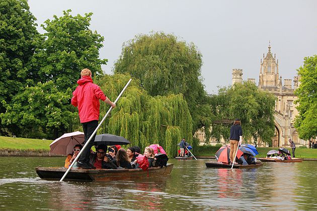 2017英旅札記 ~~康河撐篙