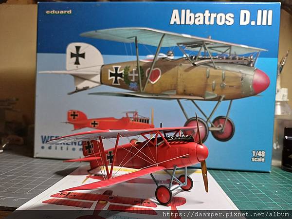 Eduard 1/48 Albatros D.lll 信天翁