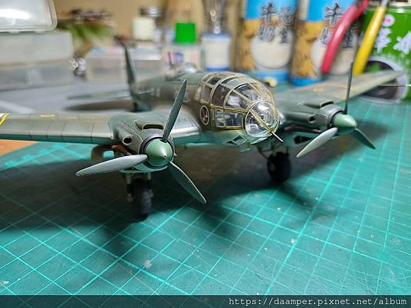 HASEGAWA 1/72 Heinkel Helll H-