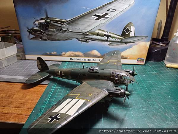 HASEGAWA 1/72 Heinkel Helll H-