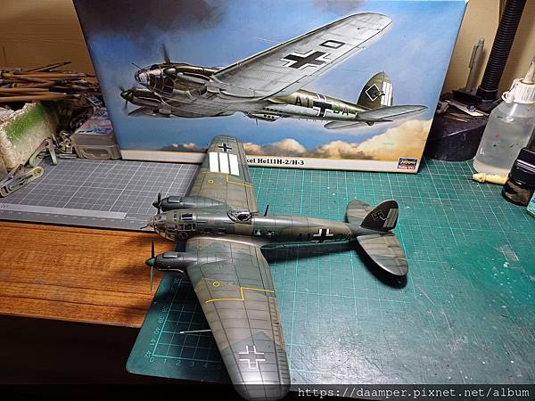 HASEGAWA 1/72 Heinkel Helll H-