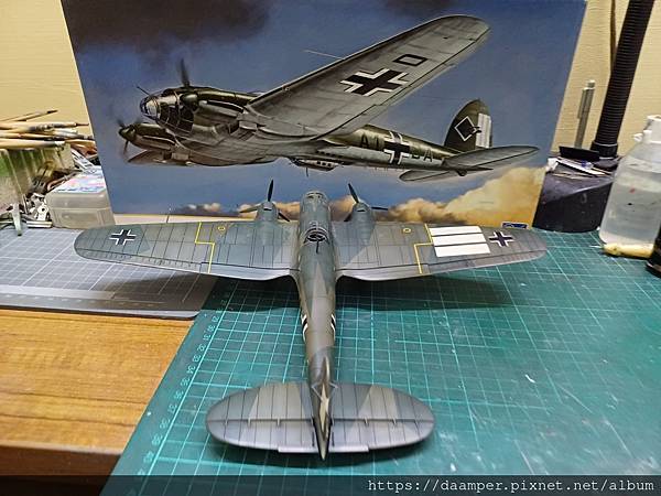 HASEGAWA 1/72 Heinkel Helll H-