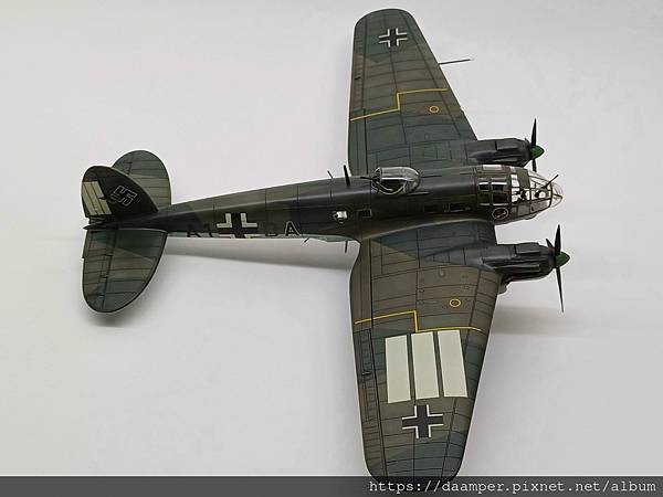 HASEGAWA 1/72 Heinkel Helll H-