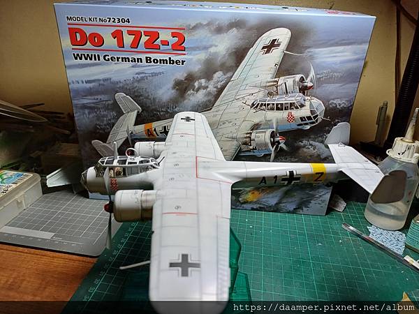 ICM 1/72 Do-17z-2 WWII German 