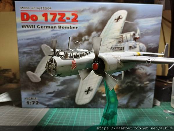 ICM 1/72 Do-17z-2 WWII German 