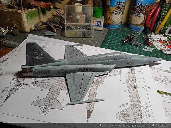 AFV 戰鷹 1/48 737聯隊第八中隊 F-5E 526