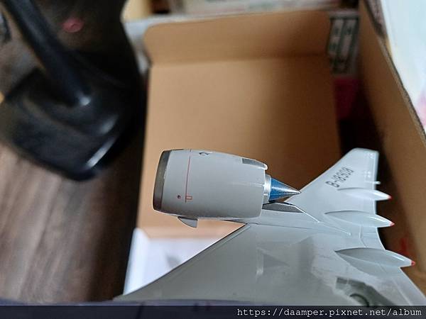 1/200華航A350-900金屬模型斷翼修復