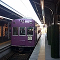 紫色塗裝 小列車