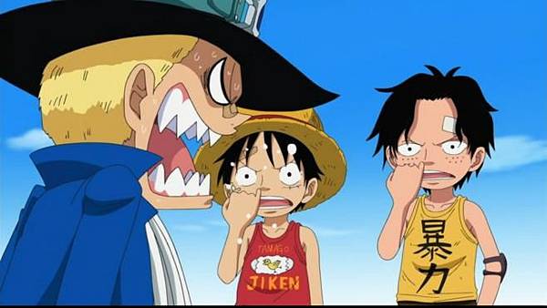 艾斯、魯夫、薩波