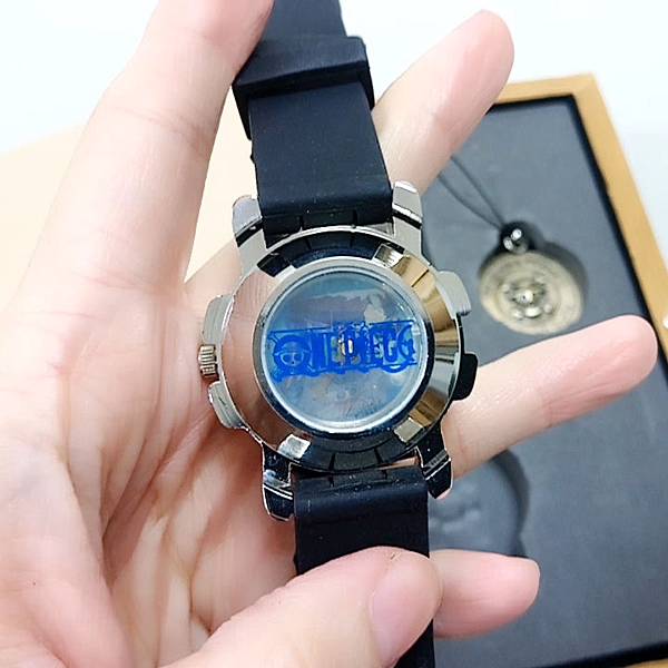 金證 One Piece 海賊王雙面手錶 背面