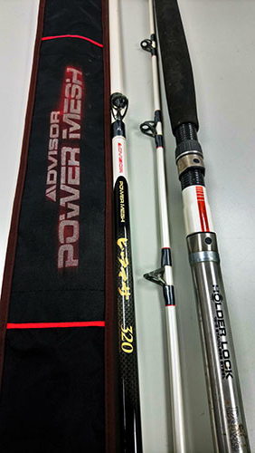 DAIWA大和精工釣竿烤漆的部分色澤非常飽滿有光澤