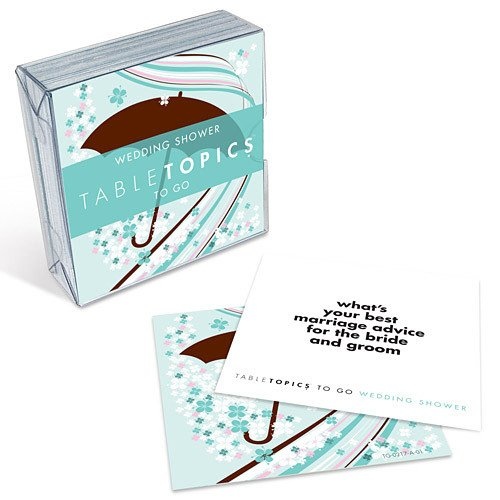 TABLETOPICS Couples: Questions to go wedding Shower 婚姻聊天卡