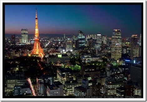 東京絕讚夜景-濱松町