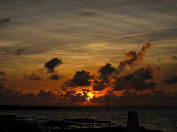 北海岸的夕陽總是如此迷人呀