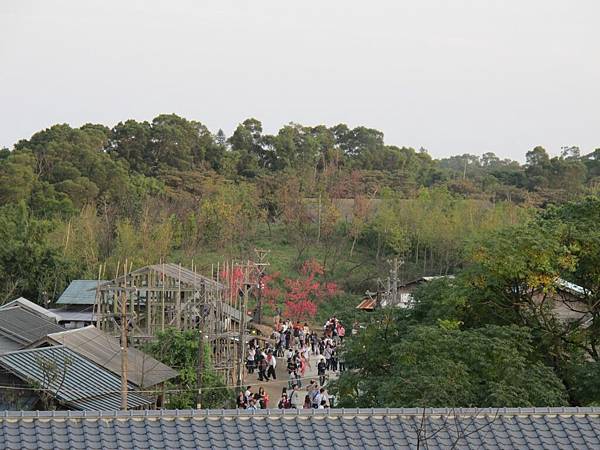 從最高處的《武德殿》向下看街景