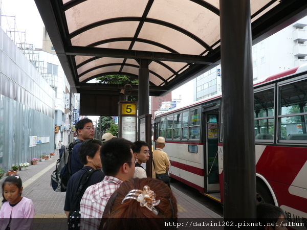 JR旭川站前的公車站牌