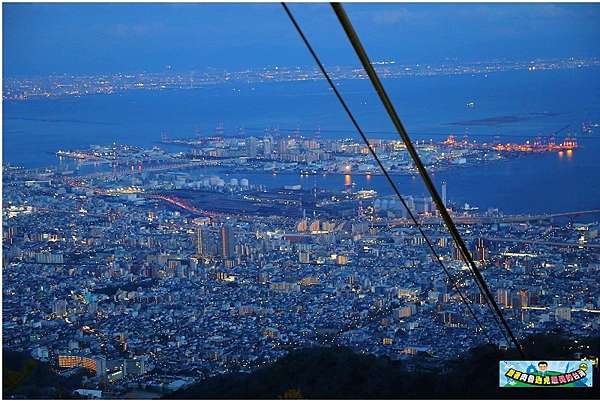 日本神戶景點 摩耶山掬星台夜景 日本新三大夜景 美不勝收的港灣美景 內含公車往返交通資訊 肉魯走遍全台灣 環遊全世界