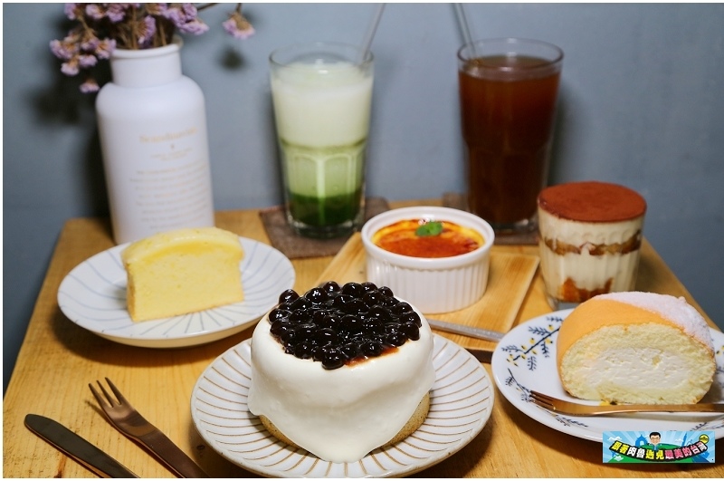 肥貓咖啡,珍珠伯爵奶茶戚風蛋糕,檸檬糖霜磅蛋糕,神農街,台南甜點,抹茶拿鐵,提拉米蘇,肥貓生乳捲,老奶奶檸檬糖霜磅蛋糕,咖啡館