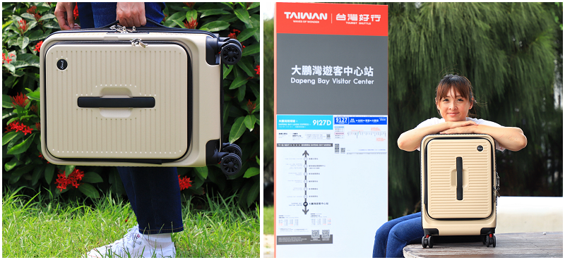 登機箱推薦！20吋Doris朵莉絲行李箱！輕量抗刮雙軸心車輪