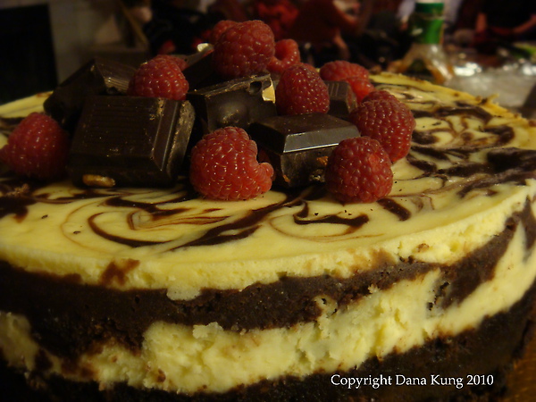 布朗尼炫渦起司蛋糕 Brownie Swirl Cheesecake 