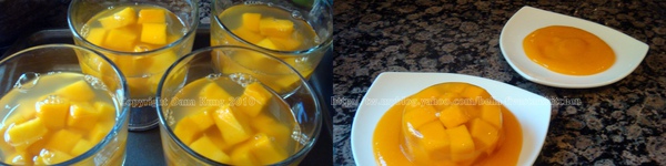 芒果酒凍 Mango Sake Jelly