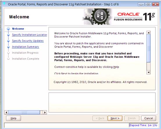 Oracle_Portal_11g_Patchset_1