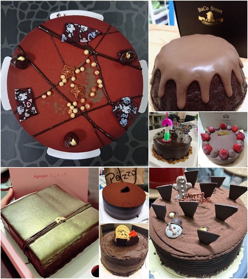 巧克力蛋糕開箱！(持續更新中) 巧克力雲莊、朋廚、Aposo