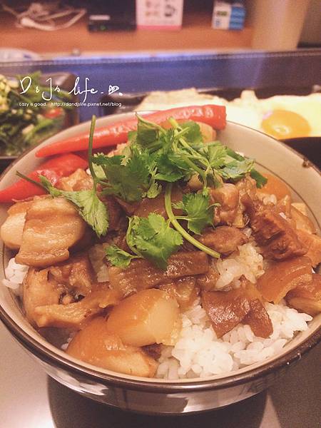 養顏美容的膠原蛋白魯肉飯