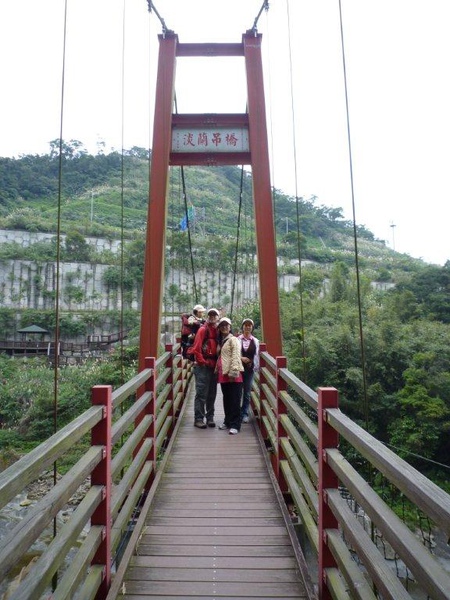 淡蘭古道起點 - 淡蘭吊橋