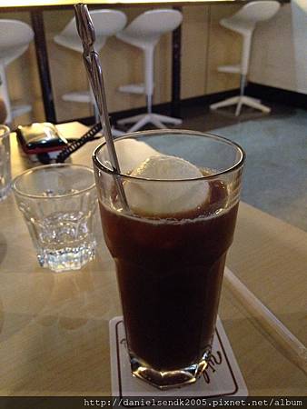 My coffee with ice cream My coffee with ice cream