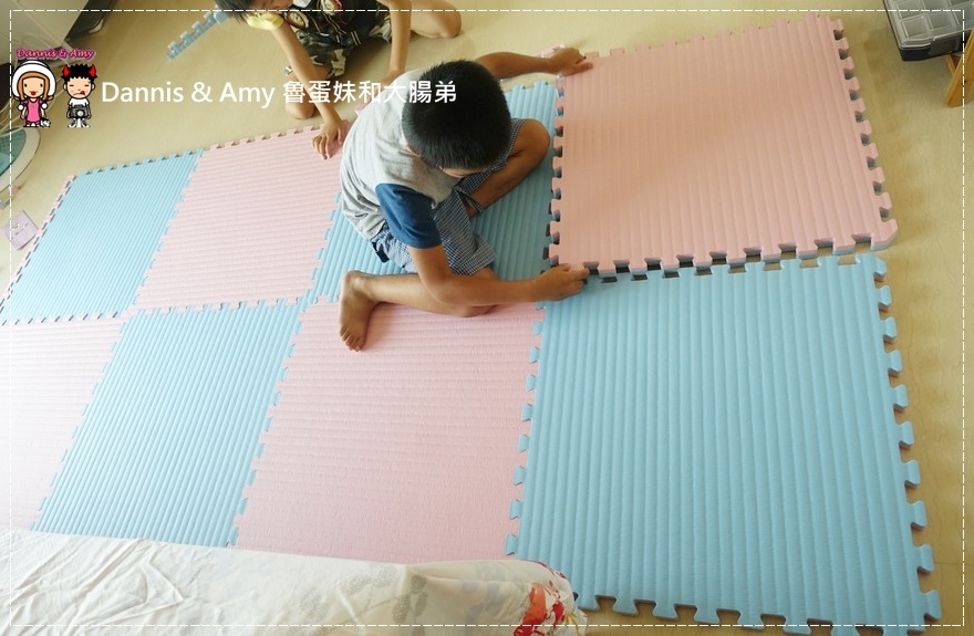 20160723《儿童游戏地垫》左左右右也爱用的 Mei colors美美地垫 台湾製造MIT好清洁隔音垫 游戏垫 运动垫 ︱(附开箱影片) (9).jpg