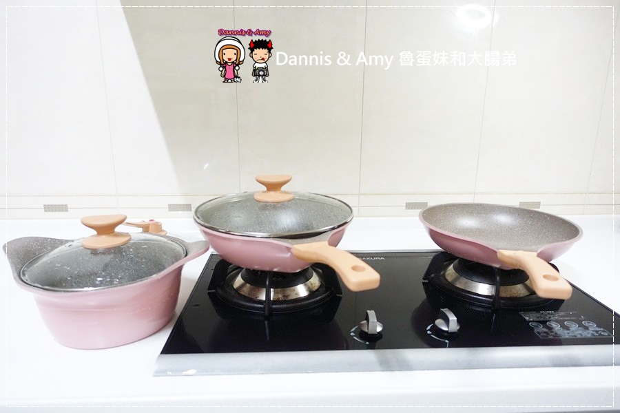 20161023《女生最爱锅具》瑞士MONCROSS 限量粉贝壳不沾锅(三锅三盖)。煎、煮、炒、炸、蒸、烤厨房中的梦幻逸品︱影片 (18).jpg