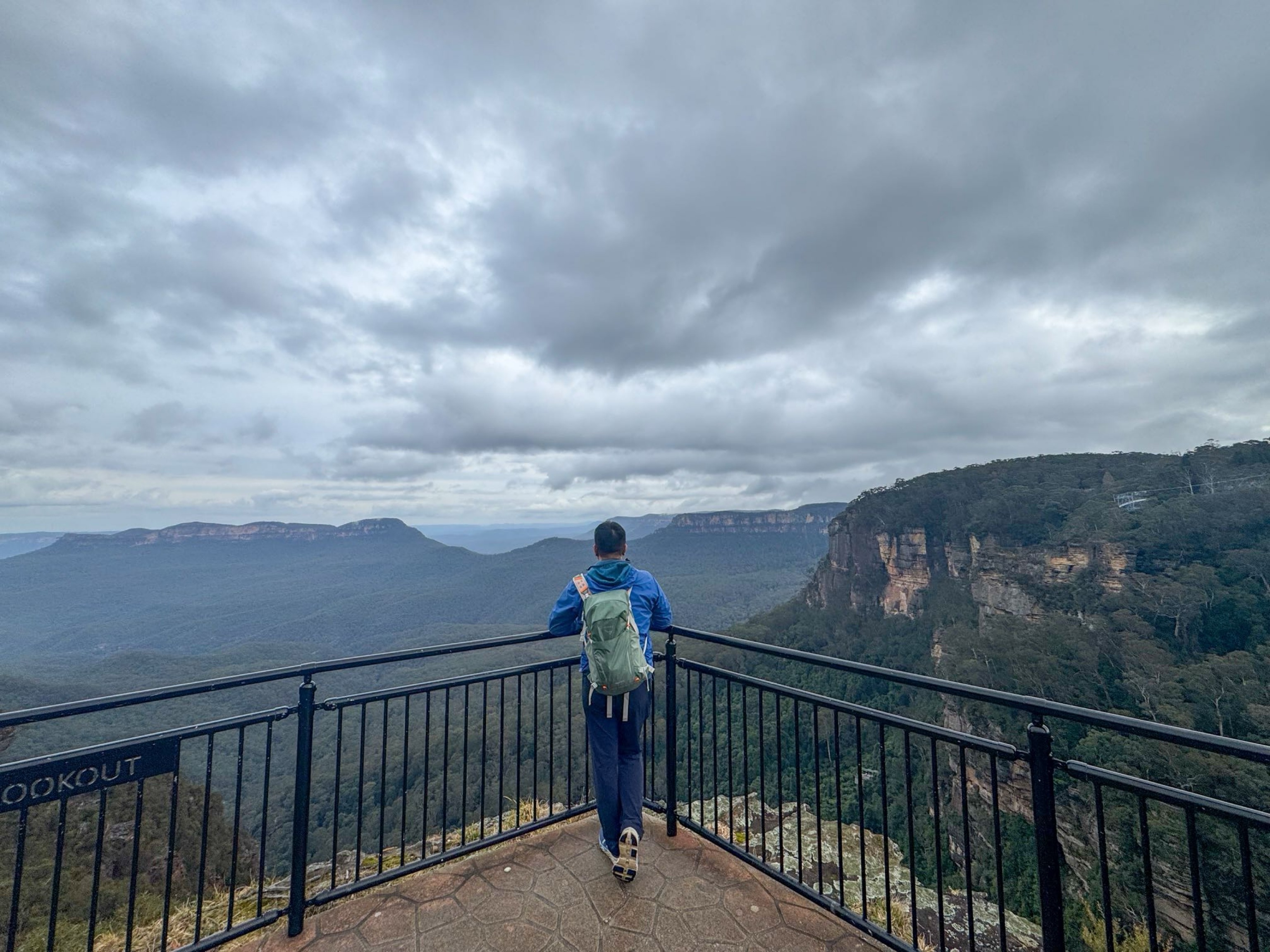驟晴驟雨天天變：Blue Mountains