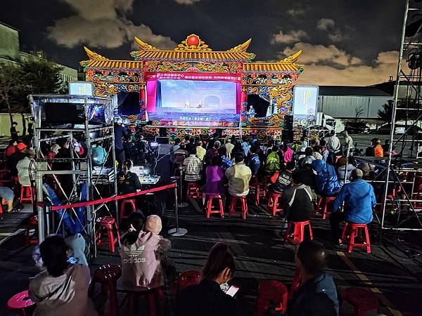 [彰化] 太陽餅、北門口肉圓與伸港福安宮夜市、民間劇場傳統藝