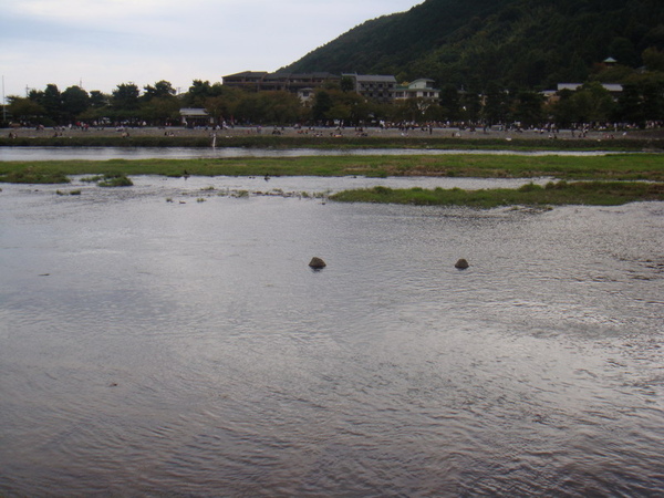 嵐山渡月橋到囉~~~