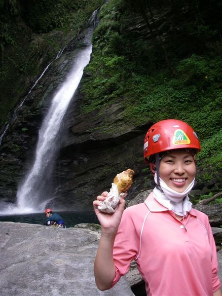 澳花瀑布與之青、炸雞腿