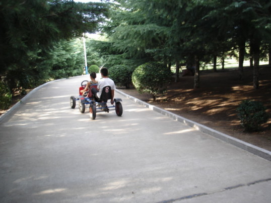 園中雙人車